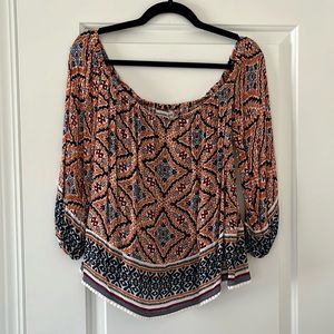 Off the shoulder top